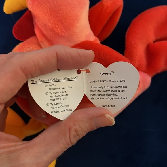 Ty Beanie Baby Strut - Picture 3 of 7